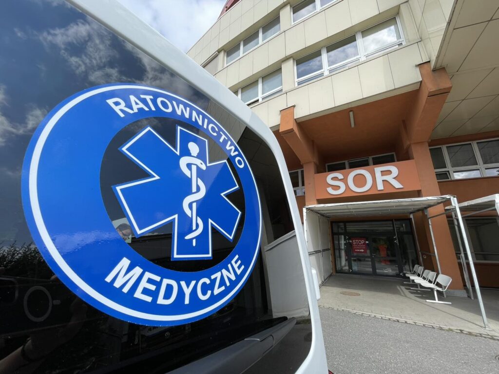 ambulans i szpital