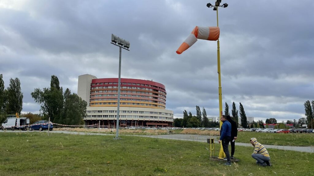 modernizacja lądowiska dla śmigłowców przy szpitalu w Kaliszu